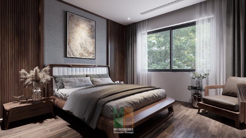 Thiết kế nội thất nhà lô phố 4 tầng